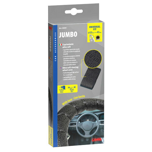 Jumbo Car Steering Wheel Cover with Tie - Universal