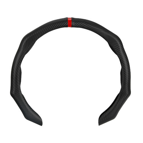 Pilot Over-Grip, coprivolante sportivo in PVC, universale - Carbon-Look
