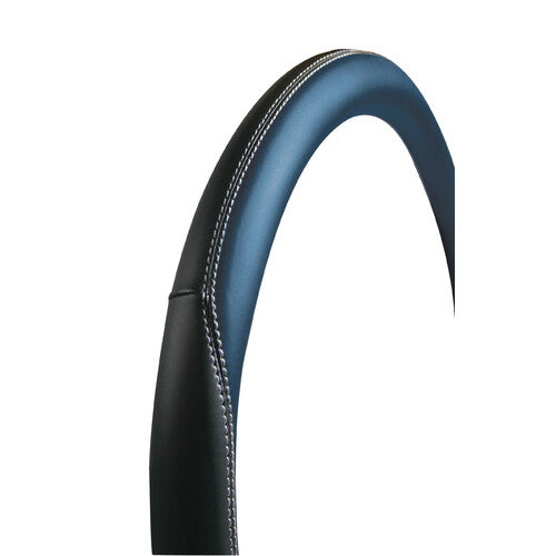 Lampa Club, Funda de volante Skeentex - M - 37/39 cm - Negro/Azul 33117