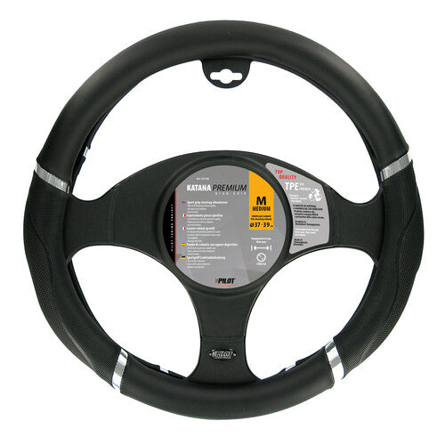 Pilot Katana Skeentex Steering Wheel Cover - M - 37/39 cm