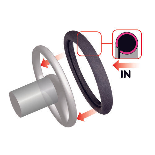 Lampa Formula Maxi, microfiber steering wheel cover - M - 38/39.5 cm