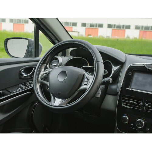 Gran Pree Racing Premium, coprivolante in Skeentex - M - 37/39 cm - Nero