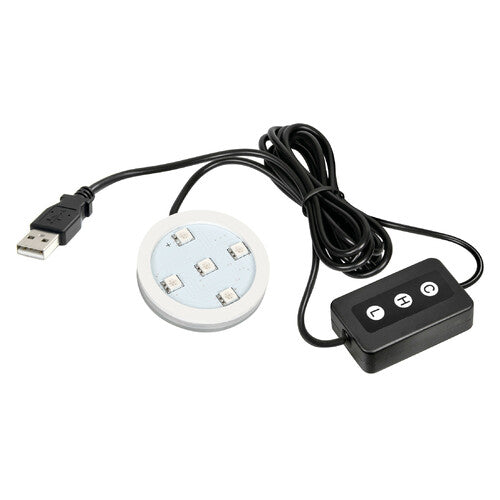 Lampa Trucky Led, base luminosa a led, USB - 7 colori con dimmer