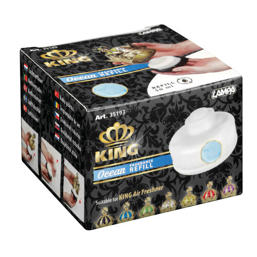 Lampa King, air freshener, 50 ml refill - Ocean