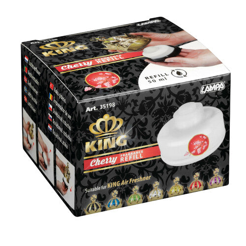 Lampa King, ambientador, recambio de 50 ml - Cereza 35198