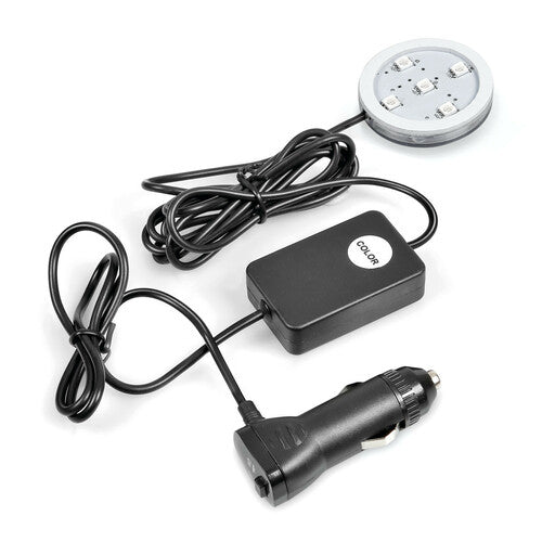 Lámpara LED para camión, base de luz LED de 12/24 V, 7 colores, 35248