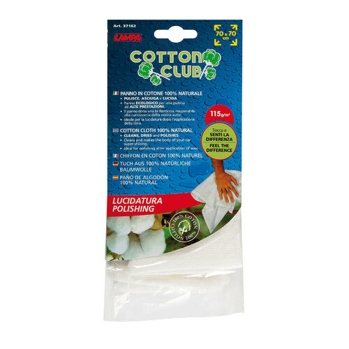 Lampa Cotton Club, polishing cloth - 70x70 cm - 115 g / m2
