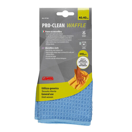 Pro-Clean Lampe – 40 x 40 cm – Extra-Reinigungstuch – Waffelgewebe 37164