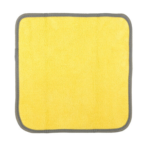 Lámpara de primera calidad, paño de microfibra de doble cara - 30 x 30 cm - Gris/Amarillo 37179