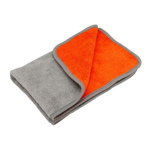 Lampa Premium Quality, panno in microfibra double-face - 40x60 cm - Grigio/Arancio 37182