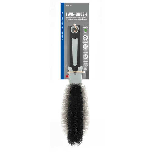 Lampa Twin, double spiral brush - 29 cm