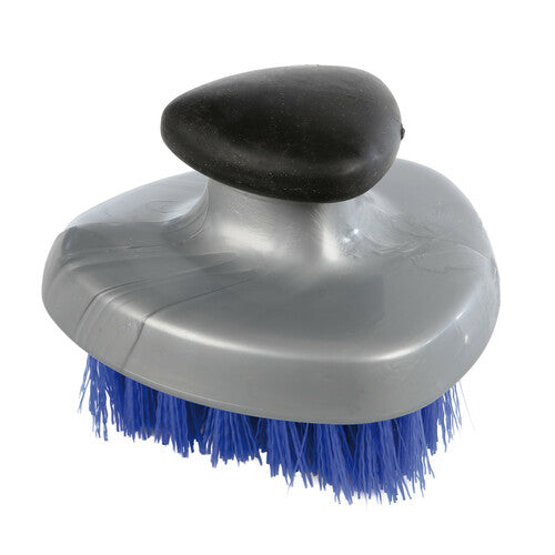 Concave brush for washing tires