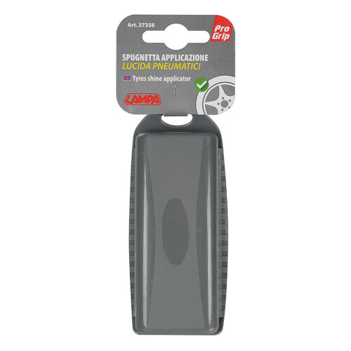 Schwammlampe zum Auftragen von Reifenpolitur – 10,5 x 6 x 6 cm