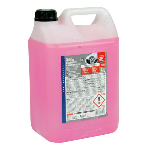 Lampa Superior-Rot, Kühlmittel-Frostschutzmittel (-20 °C) – 5 l