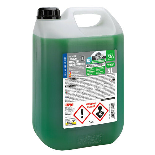 Lampa Superior-Green, concentrated radiator antifreeze (-36C) - 5 L