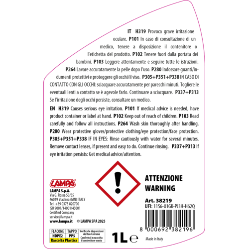 Aditivo para tratamiento anticristalizante Pilot - 1000 ml
