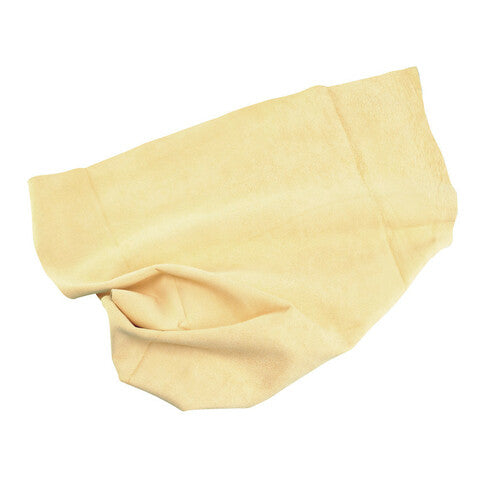 Suede lamp, natural leather - 27 - 37x55 cm approx.