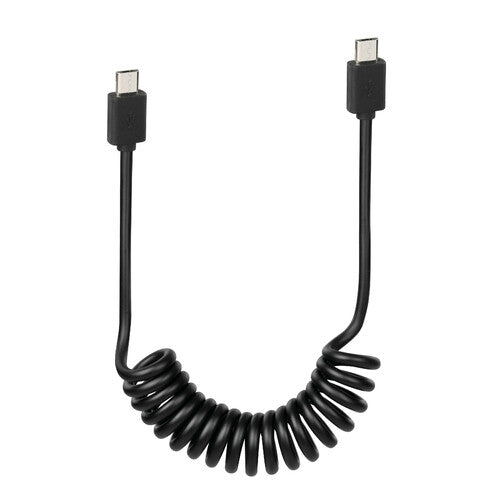 Spiralkabel für E-Bike, Micro-USB > Micro-USB 38703