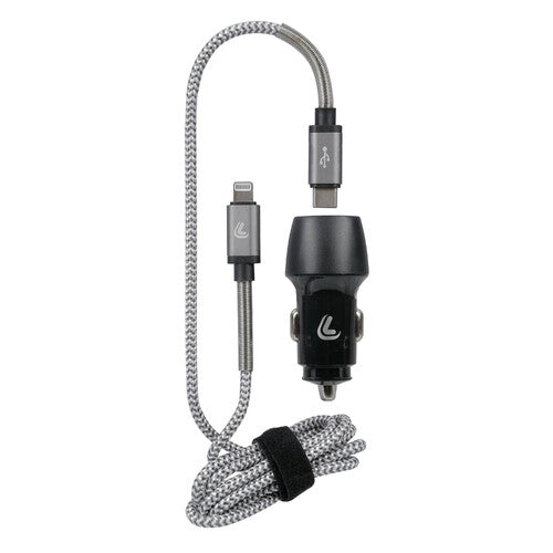 Kit Lampa 2 en 1 Lightning Pro Power Delivery Qualcomm Quick Charge 3.0 12/24V 38712