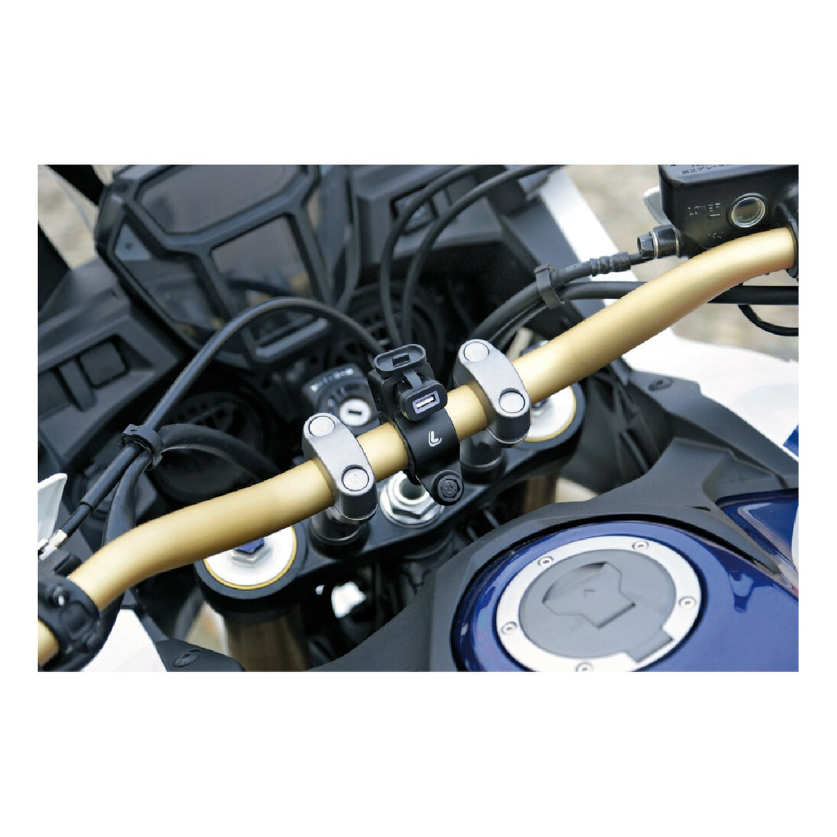 Usb-Fix Tube USB charger handlebar Fast Charge 3000 mA 12/24V