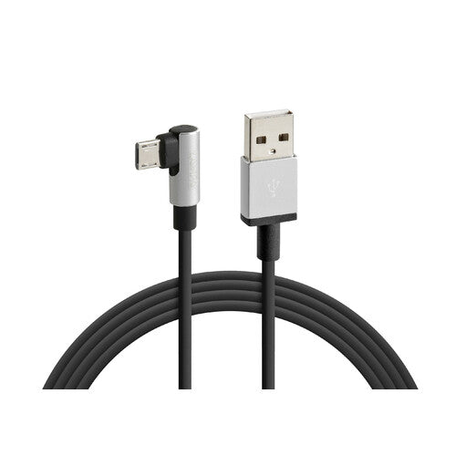 Lampenkabel 90 USB > Micro-USB - 100 cm - Schwarz 38834
