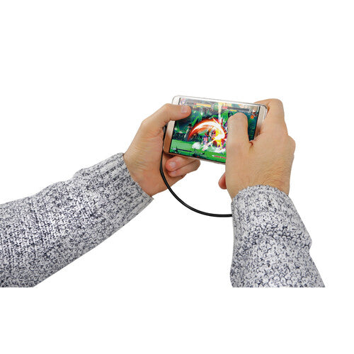 Lampenkabel 90 USB > Micro-USB - 100 cm - Schwarz 38834