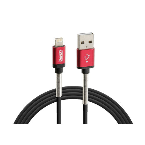 Universal USB Cable, Apple 8-pin / Micro USB - 100 cm - Black