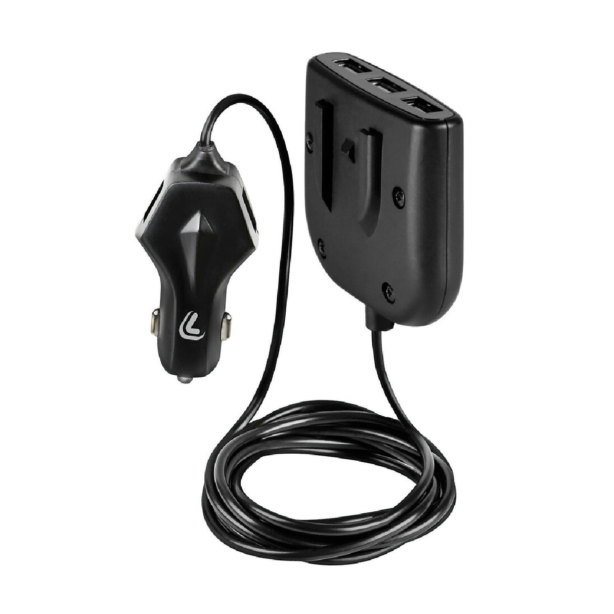 Family USB, 5-port USB charger with 11600 mA 12/24V Fast Charge extension cable