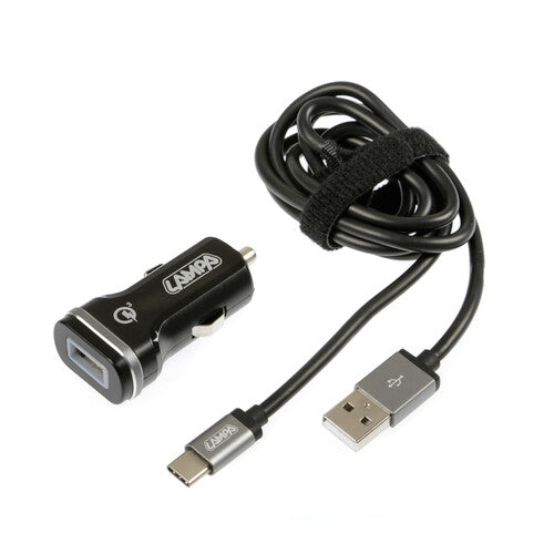 Lampa Kit 2 in 1 USB Type-C - Qualcomm Quick Charge - 12/24V