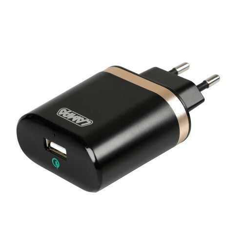 Mains charger with 1 USB port Qualcomm Quick Charge 3000 mA 100/230V