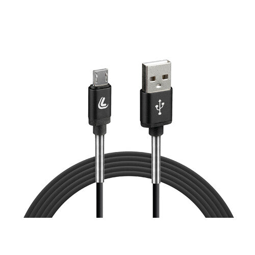 Lamp USB Cable > Micro USB - 100 cm - Black