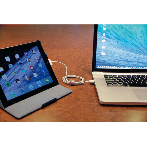 Cable USB > Apple Dock 30 pines - 100 cm - Blanco 38932