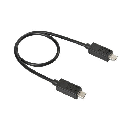Lampa OTG Cable Micro Usb > Micro Usb - 30 cm - Black