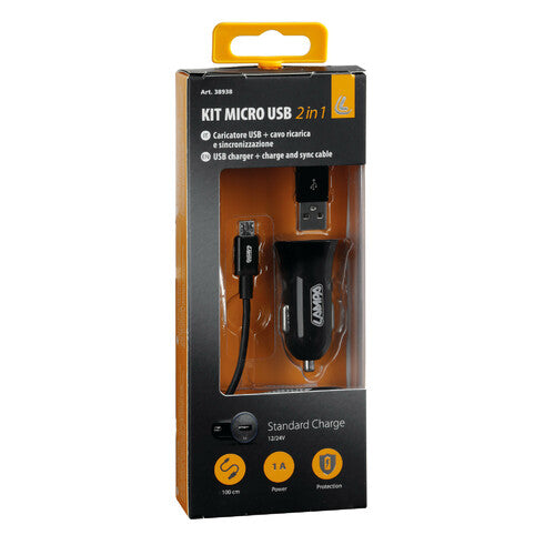 Lampa Kit 2 in 1 Micro Usb - 12/24V