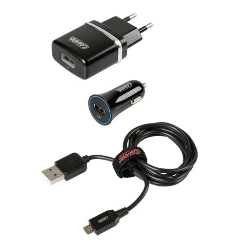 Lampa Kit 3 in 1 Micro USB - 12/24V + 230V 38944