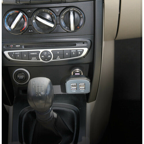 Cargador de lámpara 4 puertos USB - 6800 mA - 12/24V 38972