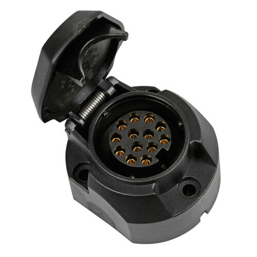 Lampenfassung 13-polig + 1 Nebelschlussleuchtenkontakt