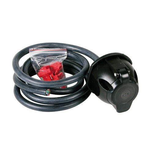 7-polige Lampenfassung mit 160 cm Kabel