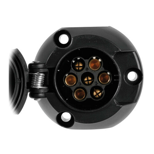 7-pin socket lamp with 160 cm wiring