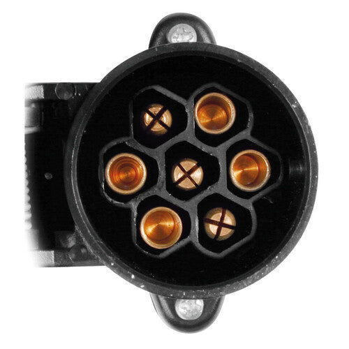 Lampenadapter 13<->7-polig mit 40 cm Kabel