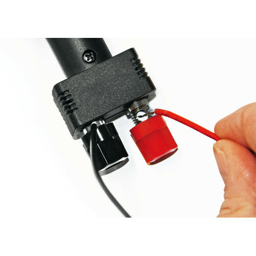 Enchufe de lámpara para toma de encendedor de cigarrillos con conexiones de abrazadera, 12/24 V 39004