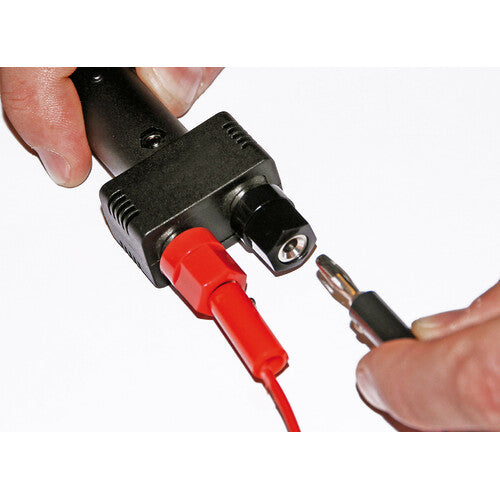 Lamp Plug for cigarette lighter socket with clamp connections, 12/24V