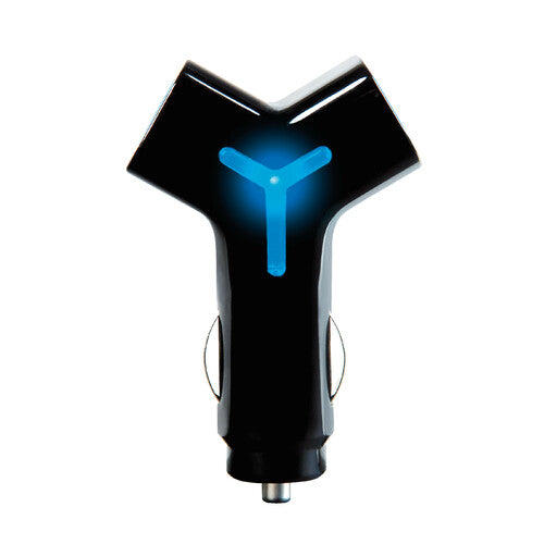 Lampenladegerät mit 2 USB-Anschlüssen und separaten Stromkreisen – 800/2100 mA – 12/24 V