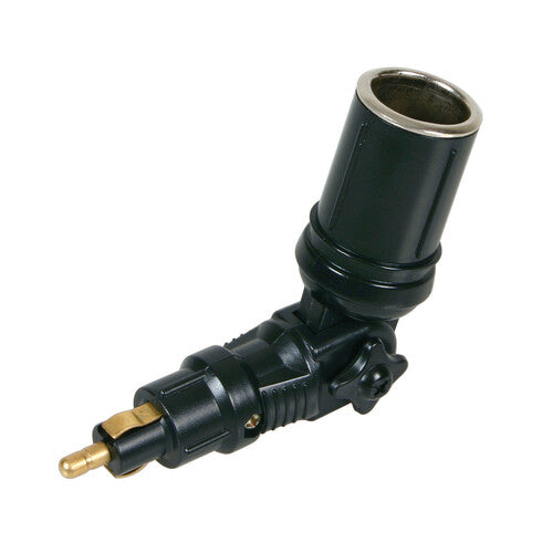Lámpara con toma de corriente giratoria de 120°, 12/24 V 39052