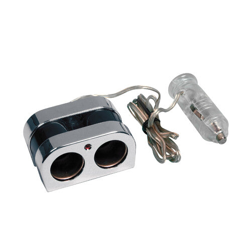 Lampa Presa corrente doppia con prolunga 12/24V 9082 39082