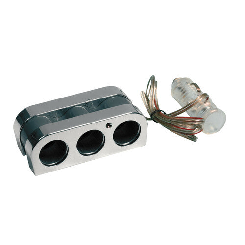 Lampa Presa corrente tripla con prolunga 12/24V 9083 39083