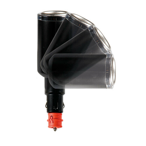 Lampa Duo 4+1, presa accendisigari multipla con USB, 12/24V 39131