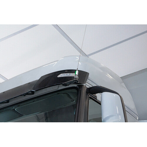 Lampa Staffa per antenna CB - Attacco su visiera parasole - compatibile per Iveco S-Way (10/19>) 3CB300
