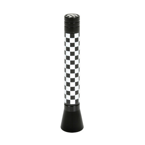 Bandera de piloto, vástago de antena - 8 cm - Cuadros