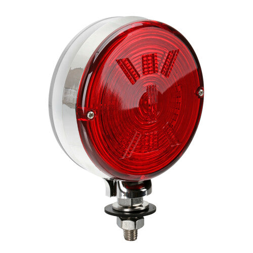 Lámpara decorativa Loki-Star, doble función, 54 LED, 12/24 V, rojo/blanco 41462